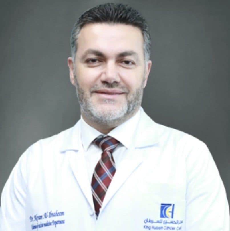 Portrait of Akram Al-Ibraheem, President of the AOFNMB.