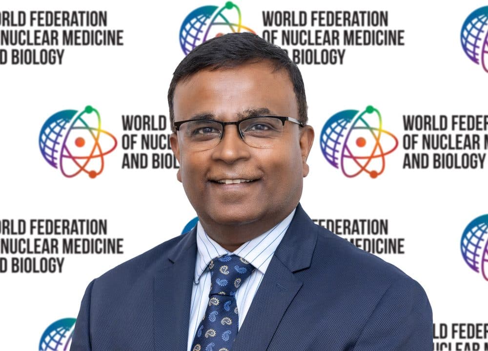 Portrait of Gopinath Gnanasegaran, President-Elect of the WFNMB.